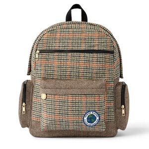 NWT Rowing Blazers x Target Plaid Backpack 17.75"